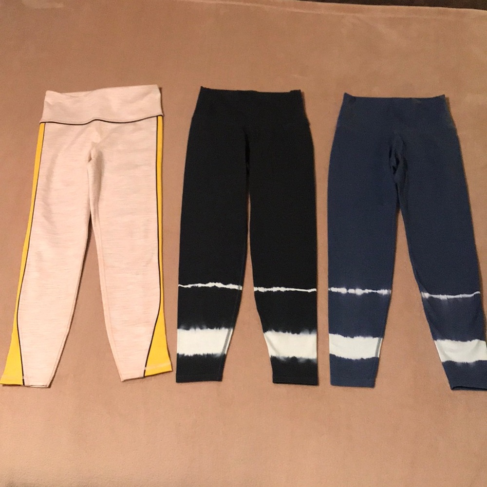 NWOT Gap Fit and Old Navy Active 7/8 length leggings. All size XS.
